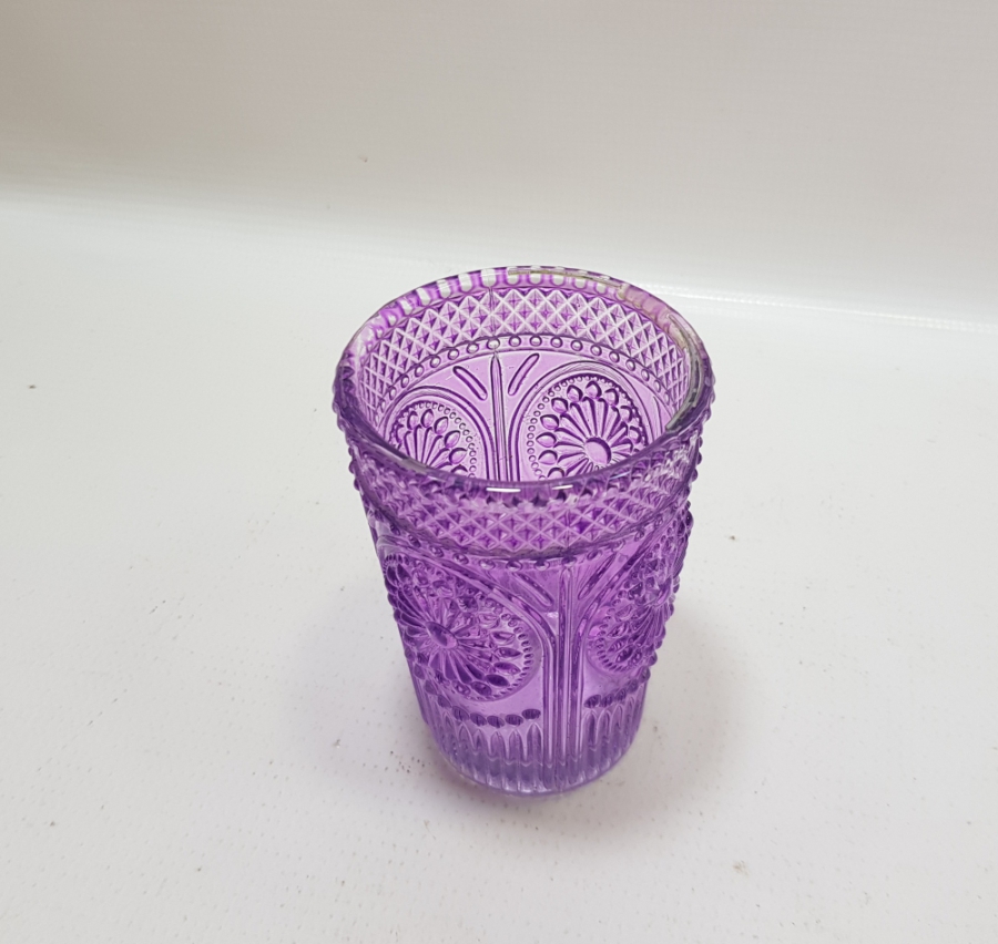 KRİSTAL KESME İŞÇİLİKLİ OSMANLI DÖNEMİ NADİR FORMLU ŞERBET BARDAĞI