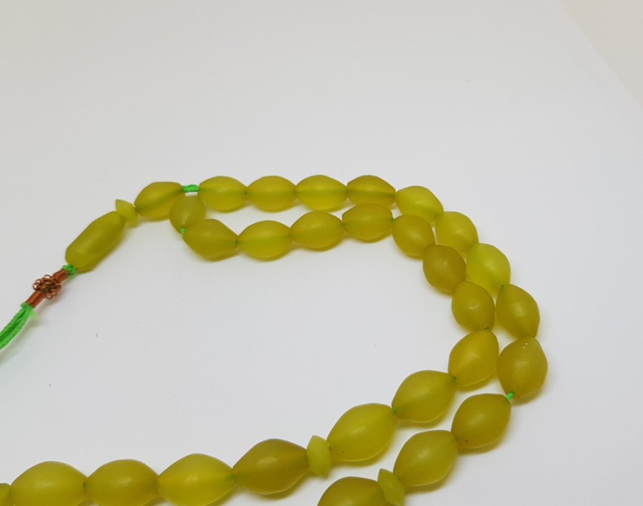 ŞAHMAKSUT TAŞINDAN YAPILMIŞ OSMANLI DÖNEMİ 33LÜ TESPİH