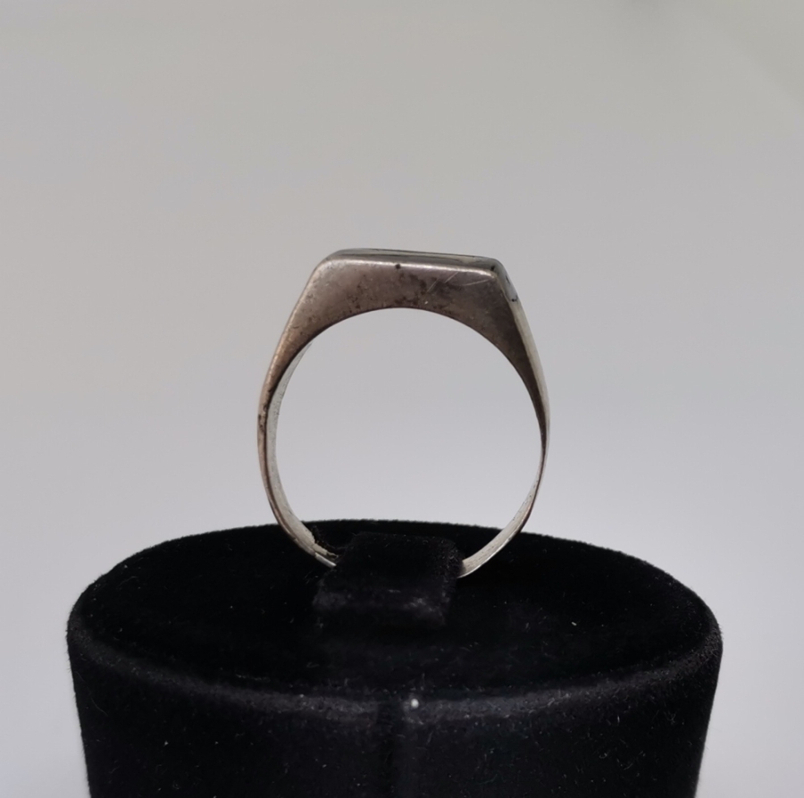 NİKE İŞARETLİ GÜMÜŞ YÜZÜK