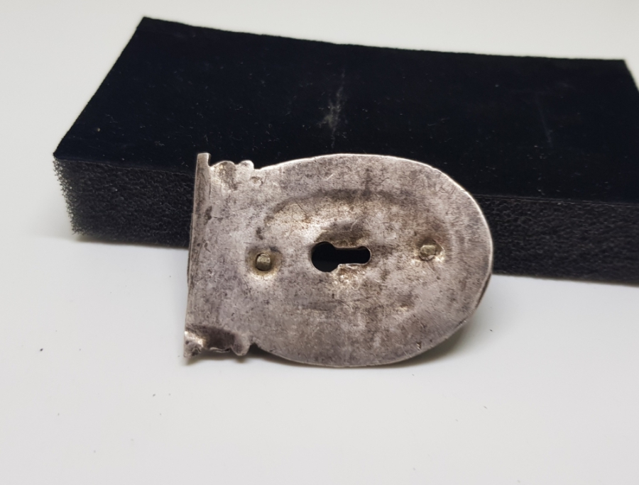 OSMANLI DÖNEMİ SAVATLI GÜMÜŞ VAN İŞİ KEMER PARÇASI