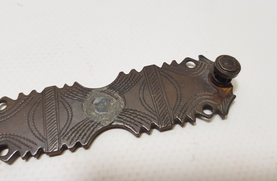 OSMANLI DÖNEMİ ÜZERİ İŞLEMELİ NADİR USTURLOP GÖSTERGESİ