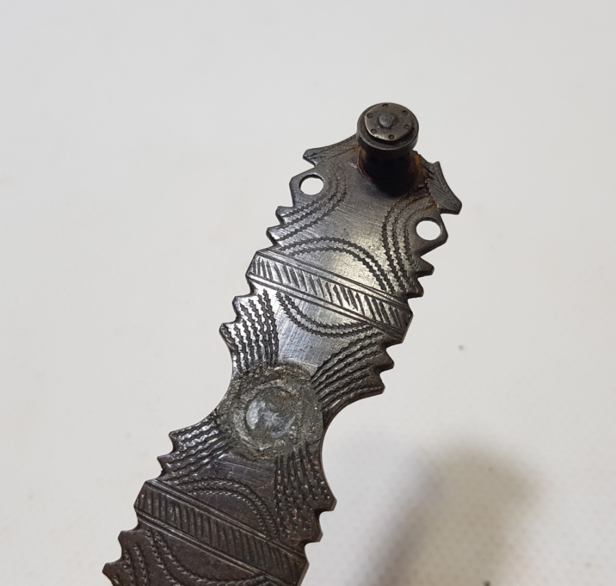 OSMANLI DÖNEMİ ÜZERİ İŞLEMELİ NADİR USTURLOP GÖSTERGESİ