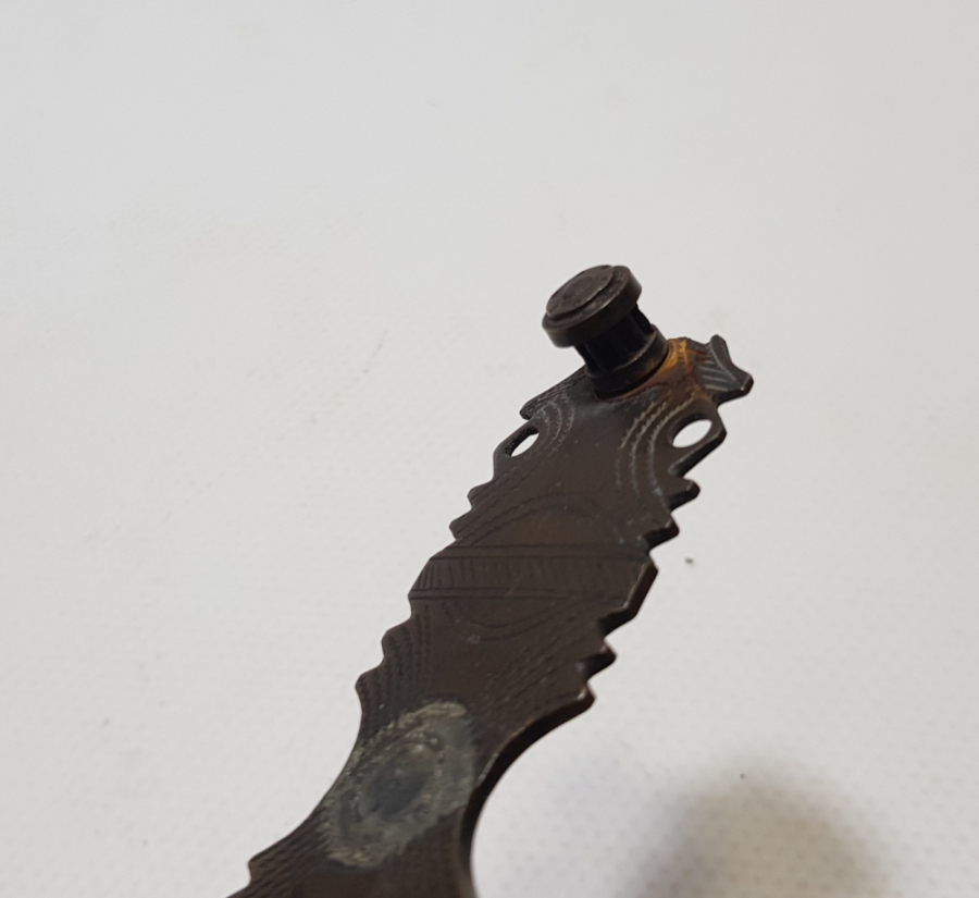 OSMANLI DÖNEMİ ÜZERİ İŞLEMELİ NADİR USTURLOP GÖSTERGESİ