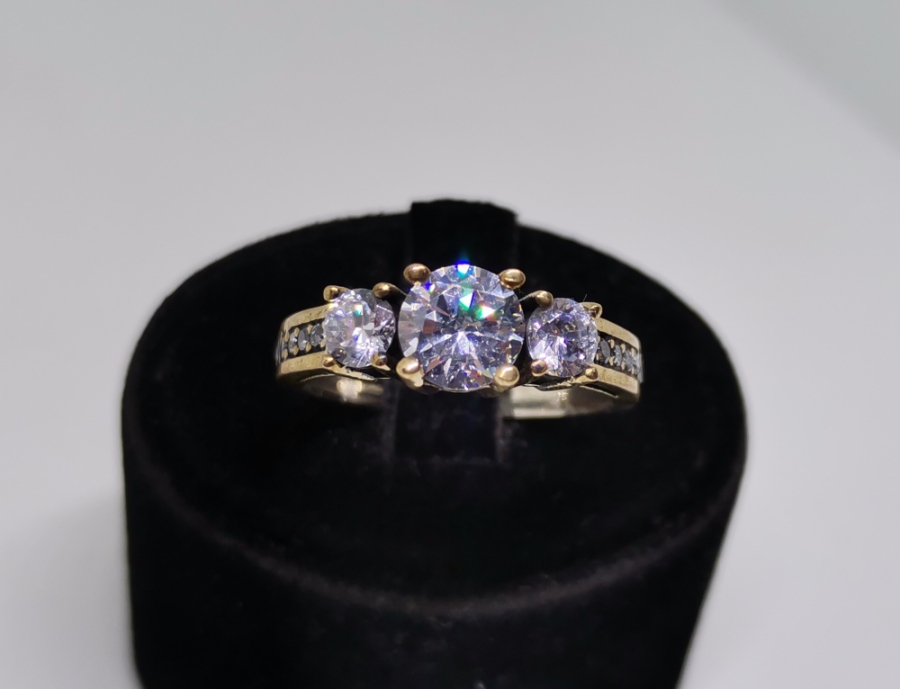 ÜÇTAŞ MODEL GÜMÜŞ YÜZÜK