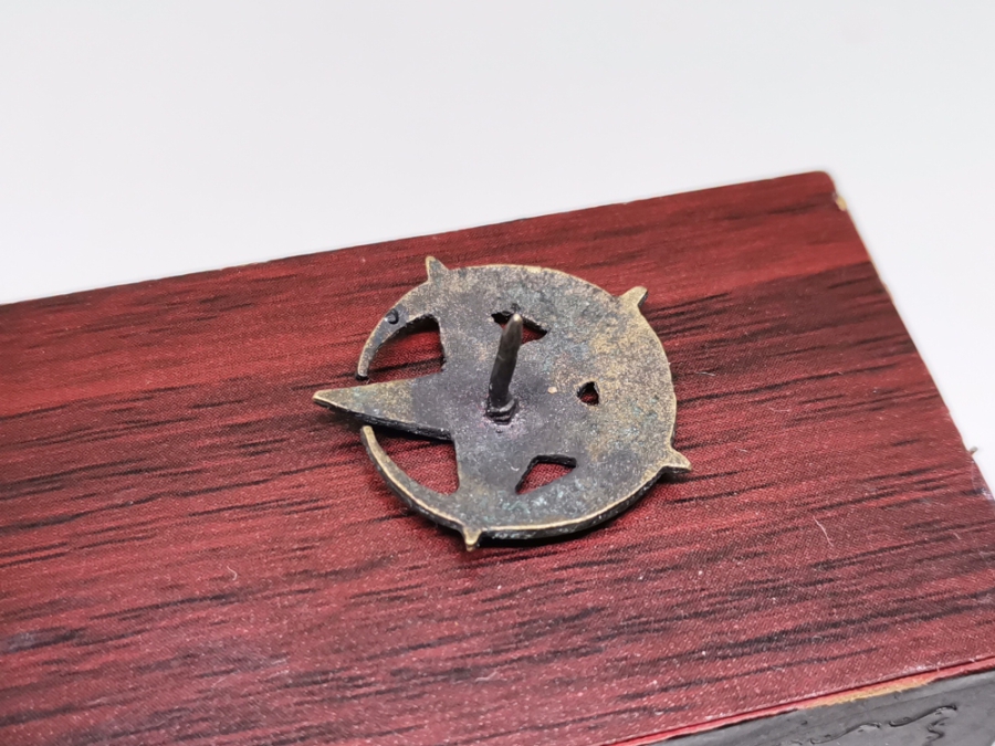 ÜZERİ MİNE İŞÇİLİKLİ AY YILDIZ FORMLU ÇOK NADİR MEŞRUTİYET ROZET