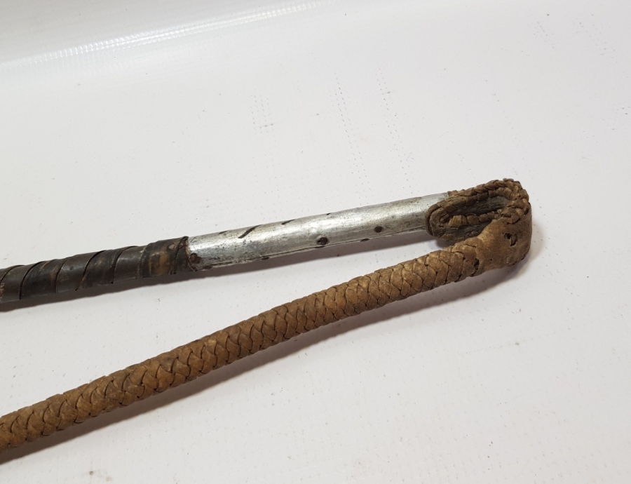 OSMANLI DÖNEMİ YÜKSEK KONDİSYONDA ÇERKESİ İŞİ NADİR AT KAMÇISI