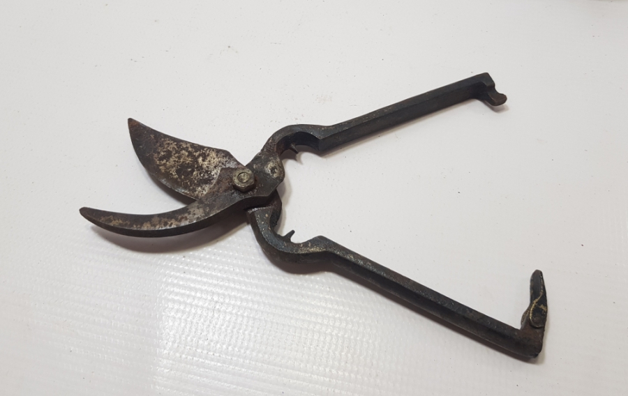 OSMANLI DÖNEMİ 1900 BAŞLARI EL ALETİ - BAĞ MAKASI