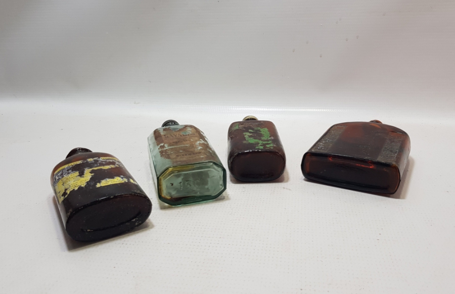 ECZACILIK TARİHİ - ANTİKA CAM İLAÇ ŞİŞESİ LOTU