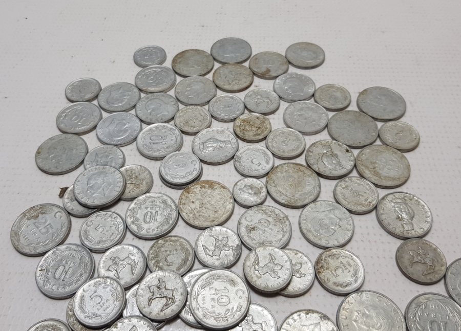 ANTİKA METAL PARA LOTU