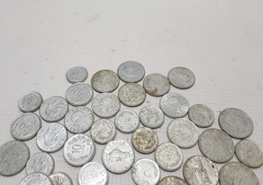 ANTİKA METAL PARA LOTU