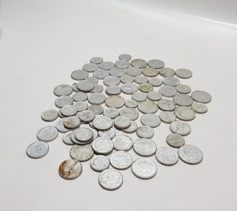 ANTİKA METAL PARA LOTU