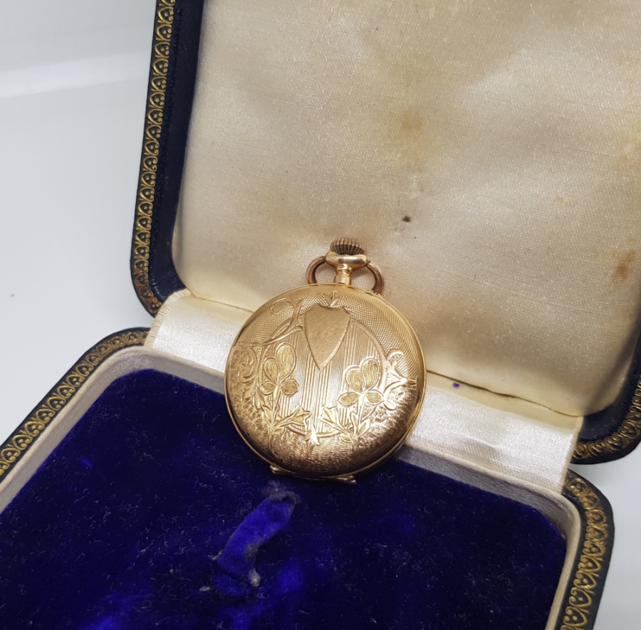 ORİJİNAL KUTUSUNDA OSMANLI DÖNEMİ ALTIN SAAT