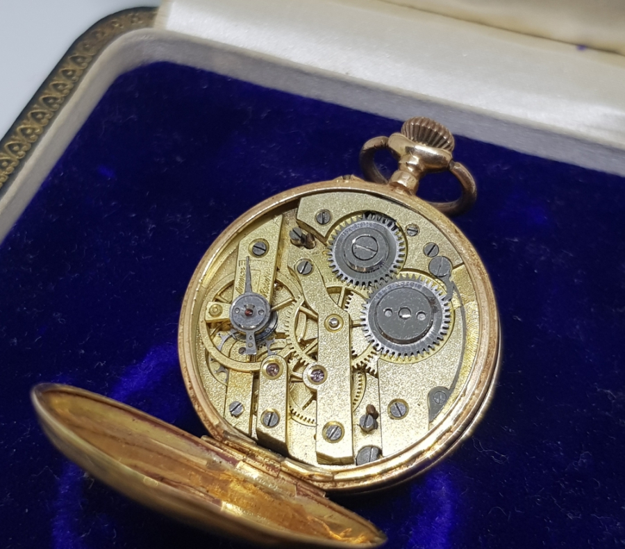 ORİJİNAL KUTUSUNDA OSMANLI DÖNEMİ ALTIN SAAT