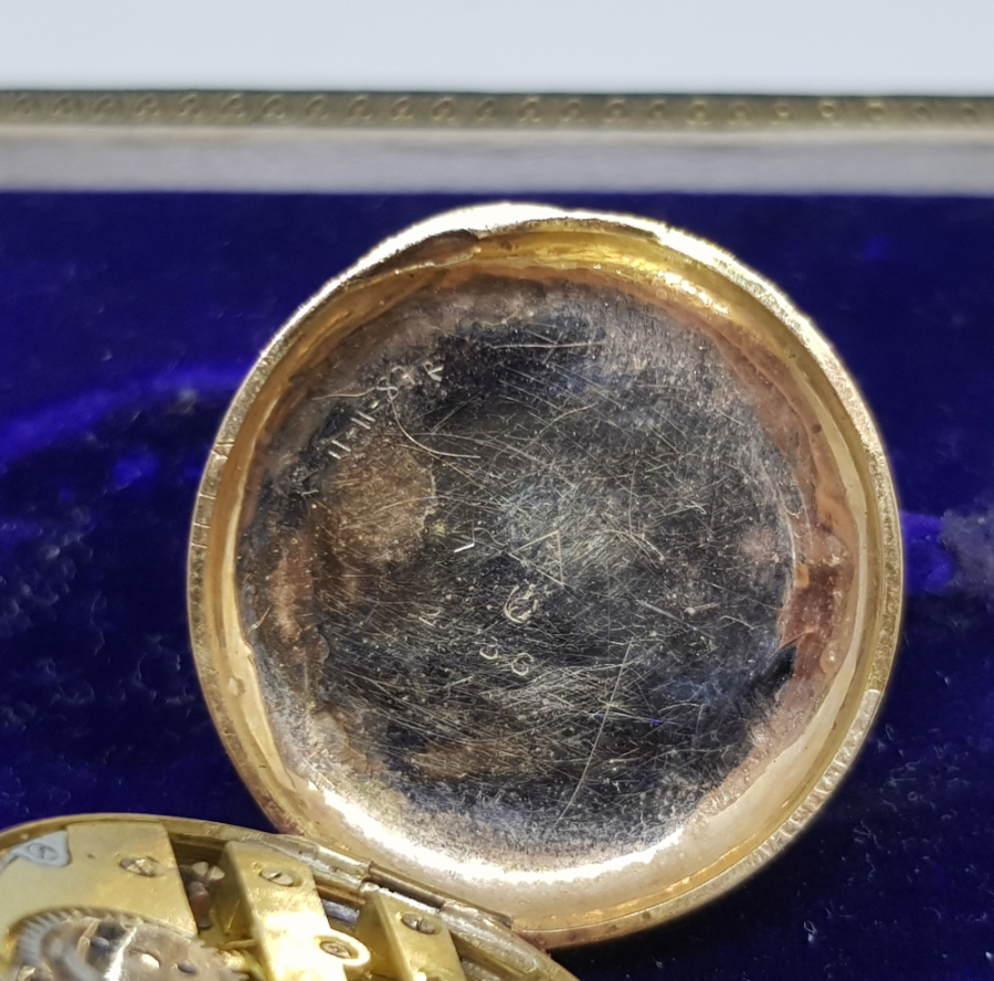 ORİJİNAL KUTUSUNDA OSMANLI DÖNEMİ ALTIN SAAT