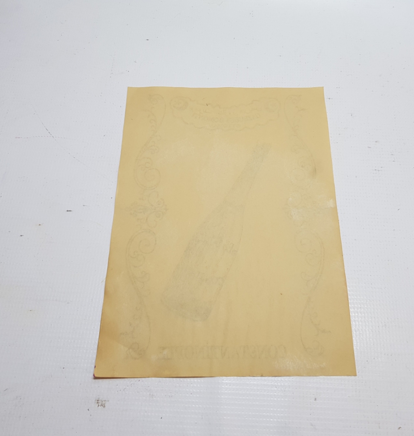 OSMANLI DÖNEMİ ÇOK NADİR BOMONTİ BİRA REKLAMI AFİŞİ