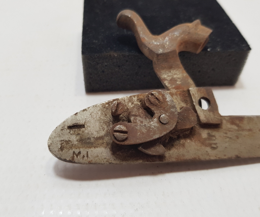 OSMANLI DÖNEMİ ÇOK NADİR TEKLİ SOLAK DOLMA TÜFEK ÇAKMAĞI