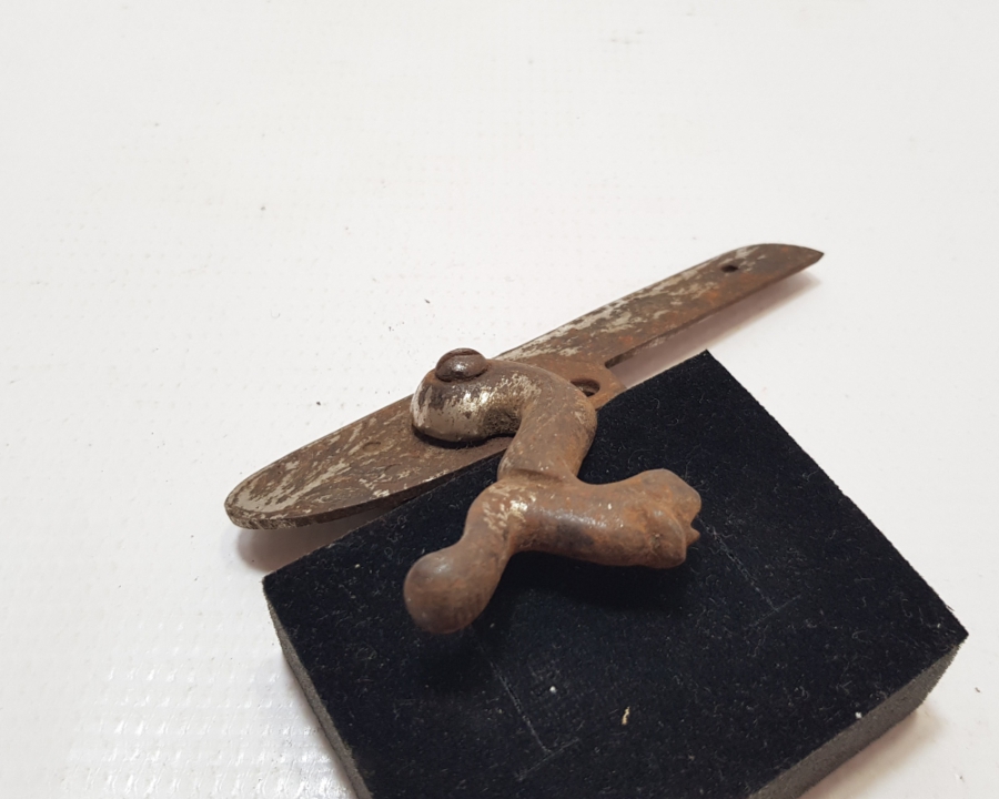 OSMANLI DÖNEMİ ÇOK NADİR TEKLİ SOLAK DOLMA TÜFEK ÇAKMAĞI