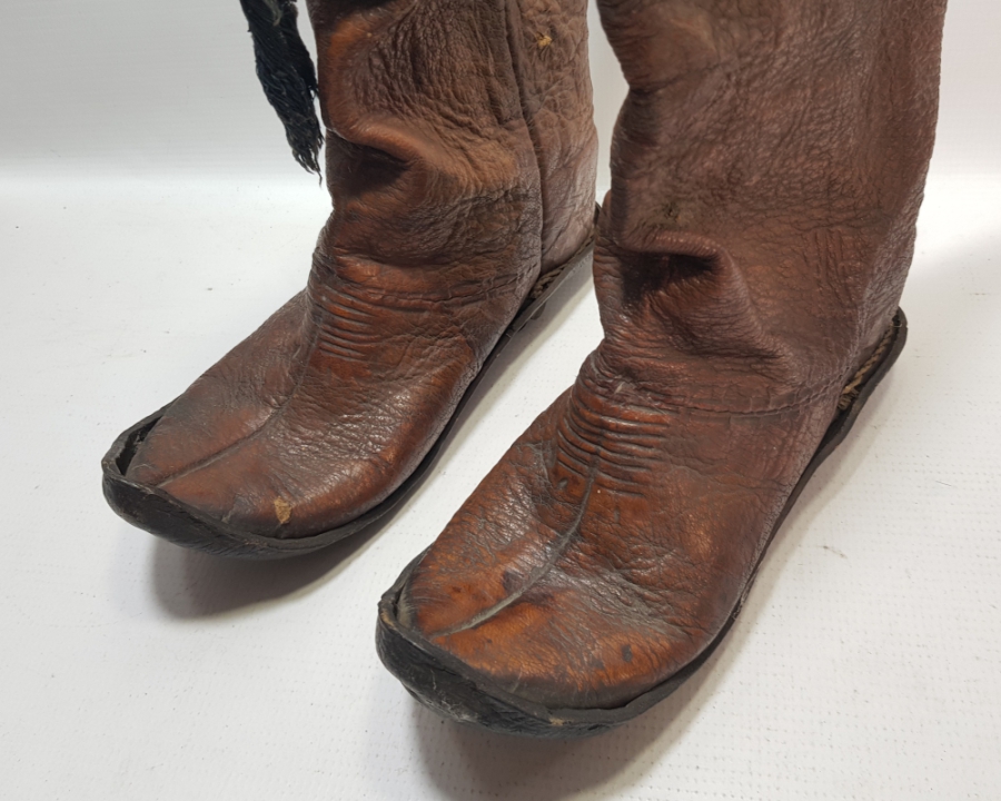 OSMANLI DÖNEMİ ÇOK NADİR OKÇU - KEMANKEŞ ÇİZMESİ