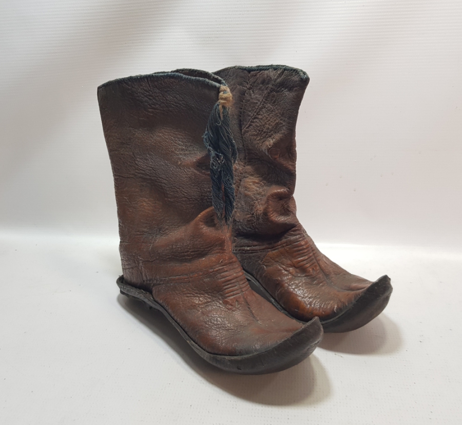 OSMANLI DÖNEMİ ÇOK NADİR OKÇU - KEMANKEŞ ÇİZMESİ