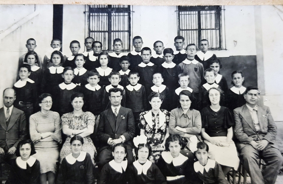 EĞİTİM TARİHİ - ANTİKA OKUL FOTOĞRAFI