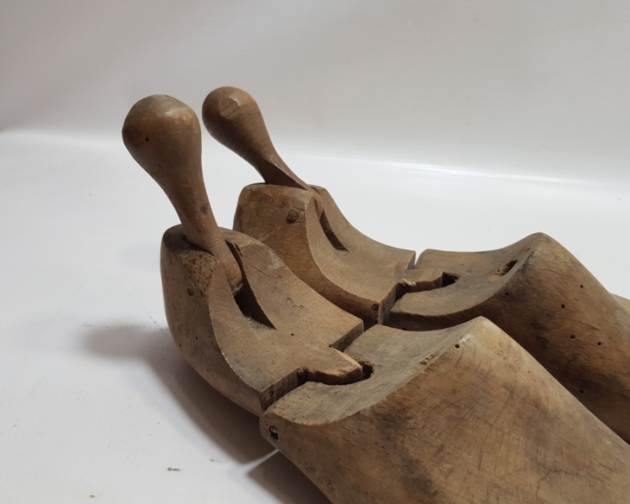 OSMANLI DÖNEMİ EL YAPIMI AHŞAP AYAKKABICI KALIPLARI