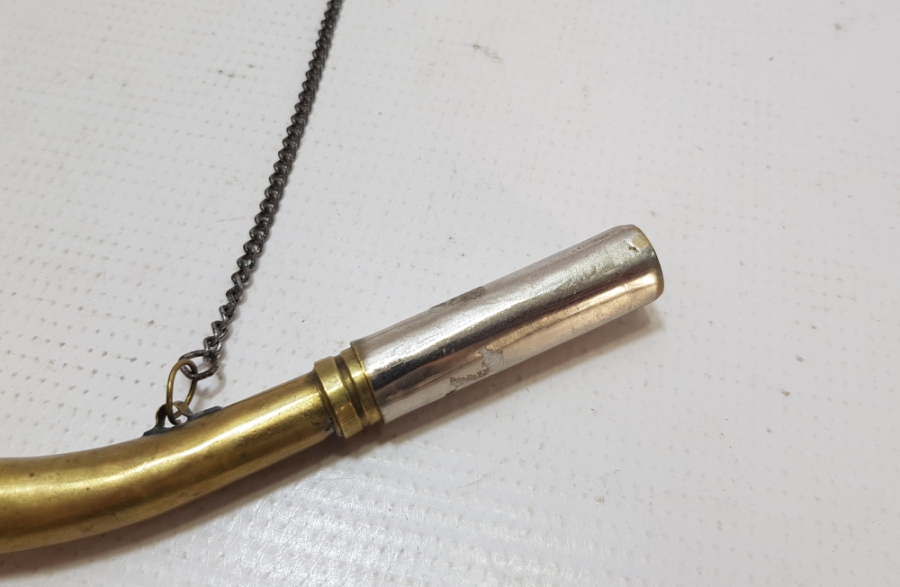 ORİJİNAL ZİNCİRİYLE ANTİKA ÖRDEK AVI BORAZANI