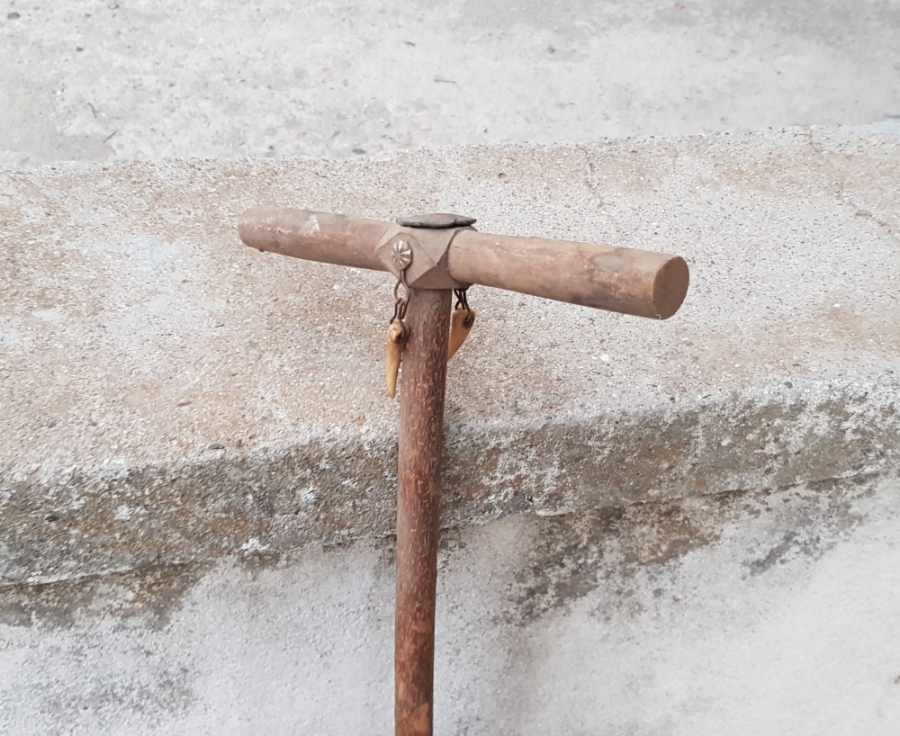 OSMANLI DÖNEMİ ÇOK NADİR EL YAPIMI ŞAMAN ASASI