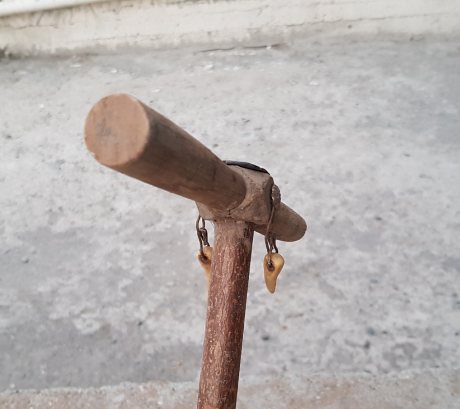 OSMANLI DÖNEMİ ÇOK NADİR EL YAPIMI ŞAMAN ASASI