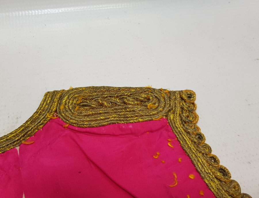 İPEK VE GÜMÜŞ SIRMA İŞÇİLİKLİ OSMANLI DÖNEMİ NADİR RUMELİ KIZ CEPKENİ