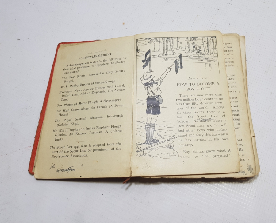 1933 YILI NADİR İNGİLİZCE DERS KİTABI