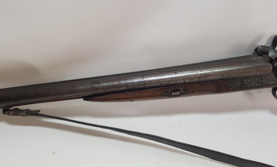 OSMANLI DÖNEMİ İŞLEMELİ ÇİFTE DOLMA TÜFEK