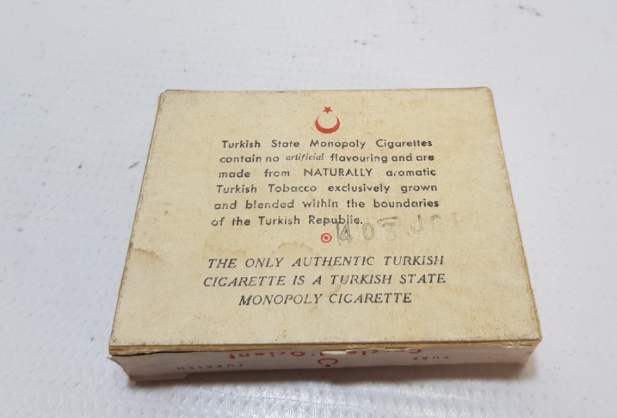 AÇILMAMIŞ KUTUSUNDA OSMANLI DÖNEMİ SİGARA