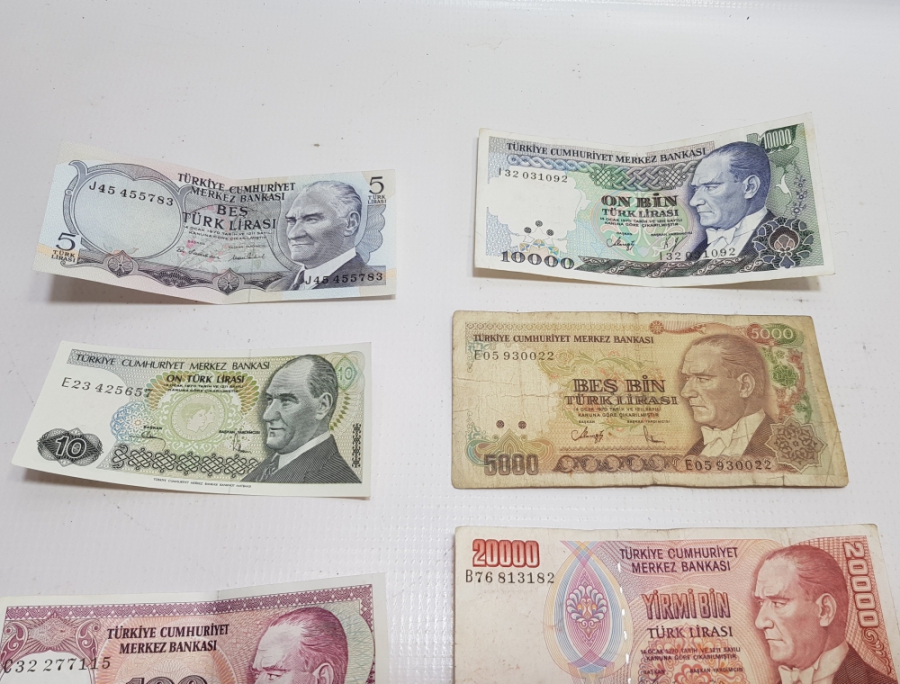 ANTİKA KAĞIT PARA LOTU