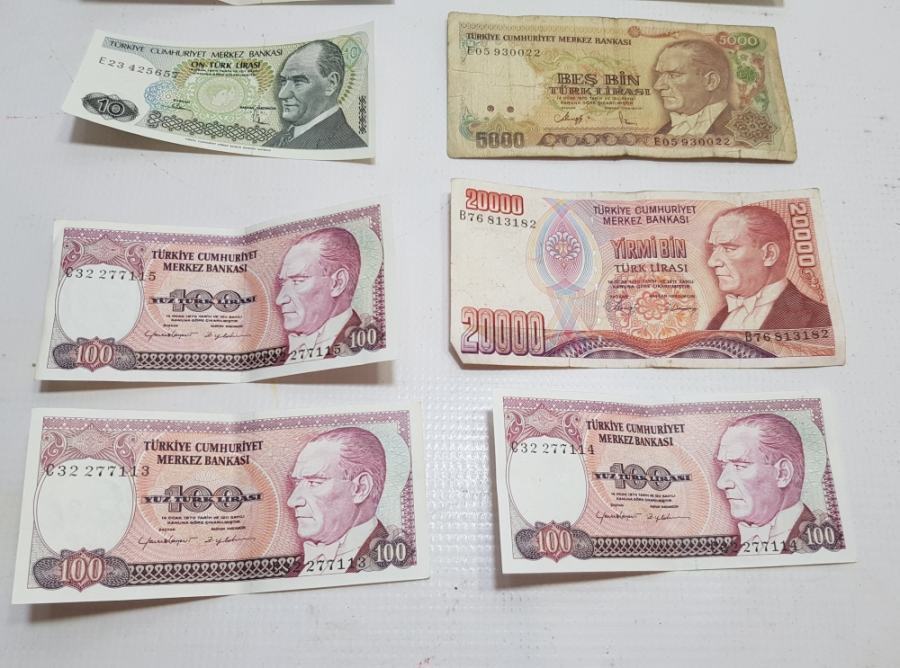 ANTİKA KAĞIT PARA LOTU