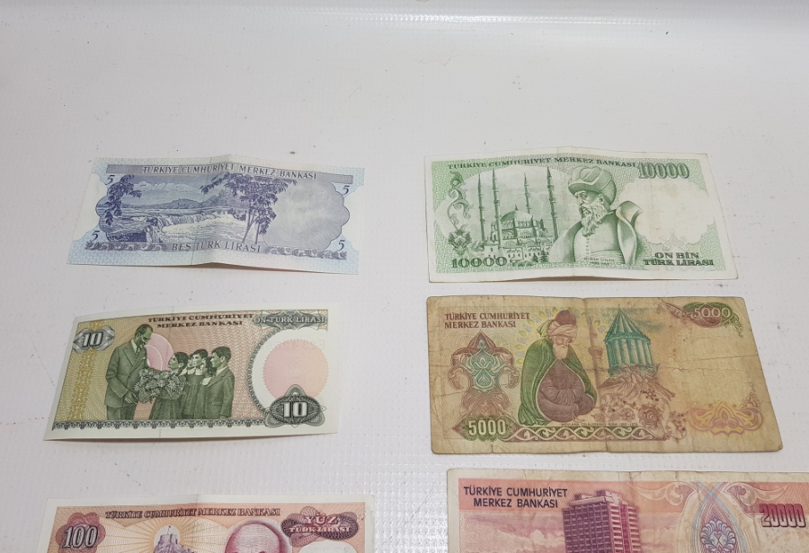 ANTİKA KAĞIT PARA LOTU