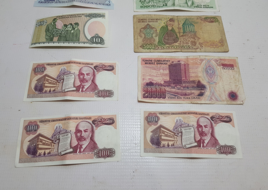 ANTİKA KAĞIT PARA LOTU