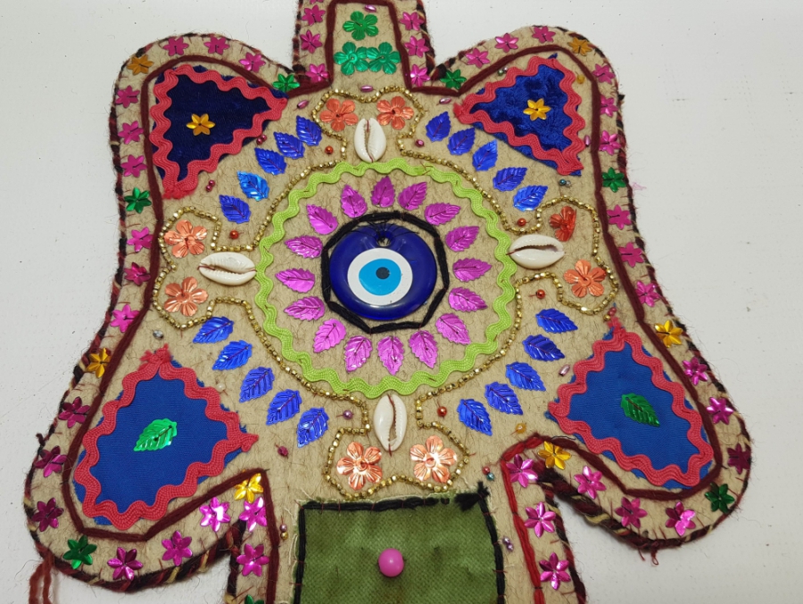 TAMAMI EL İŞİ ANTİKA ÇADIR SÜSÜ - TÖZ