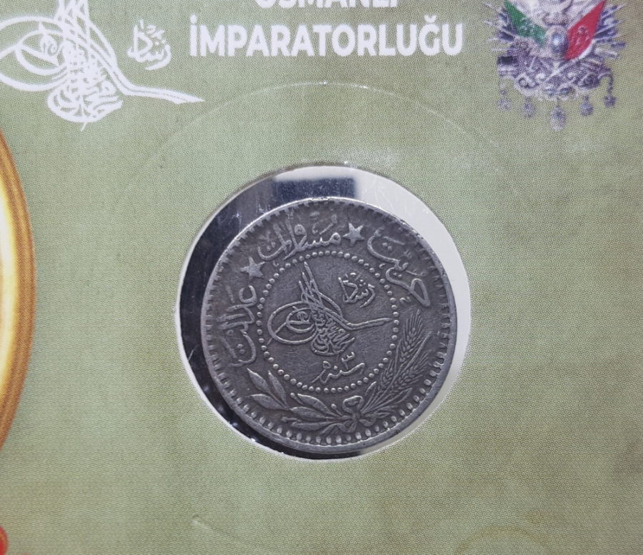 MEHMED REŞAD HAN DÖNEMİ KAPAMASINDA NİKEL 10 PARA