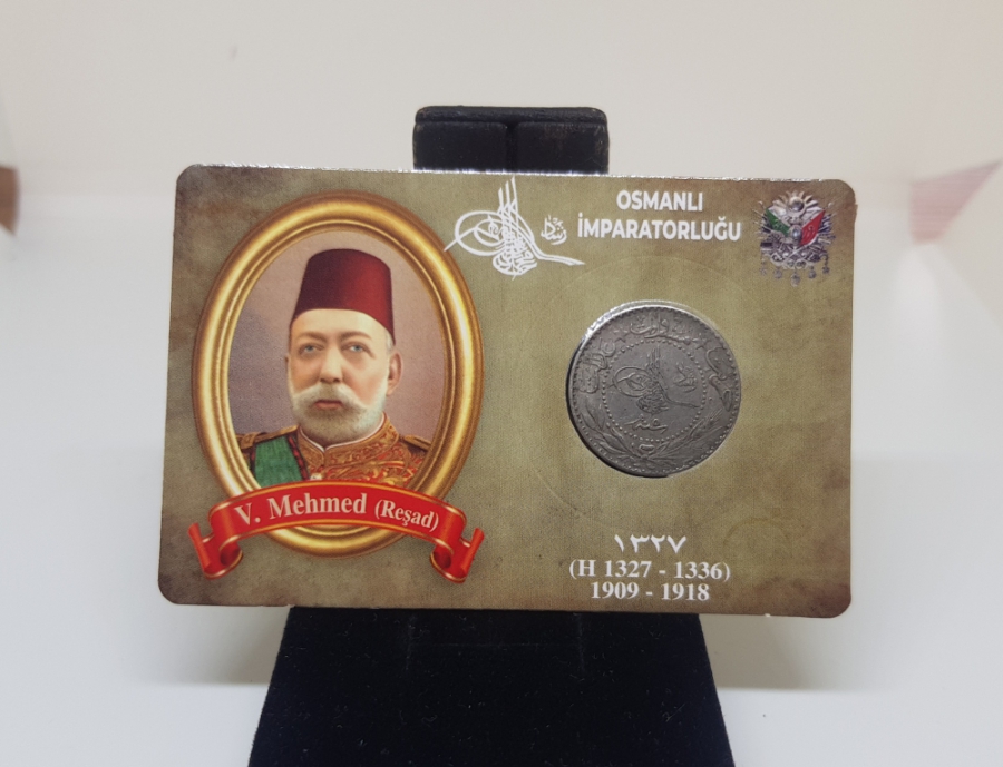 MEHMED REŞAD HAN DÖNEMİ KAPAMASINDA NİKEL 20 PARA