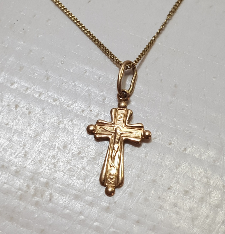 SOVYET RUSYA YAPIMI ALTIN HAÇ