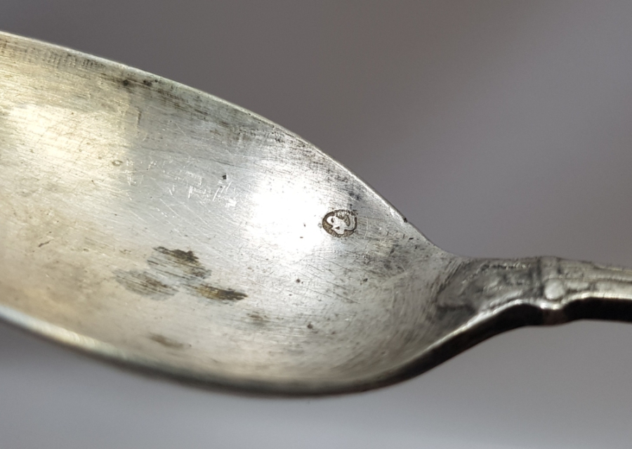 KABARTMA İŞÇİLİKLİ ABDÜLMECİD HAN TUĞRALI NADİR GÜMÜŞ KAŞIK