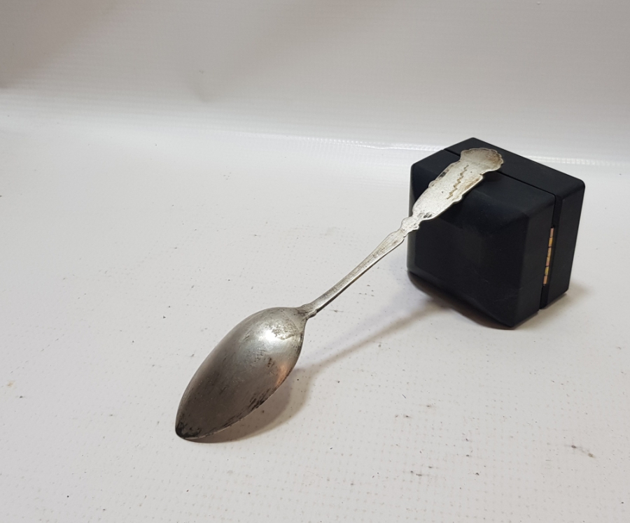 KABARTMA İŞÇİLİKLİ ABDÜLMECİD HAN TUĞRALI NADİR GÜMÜŞ KAŞIK