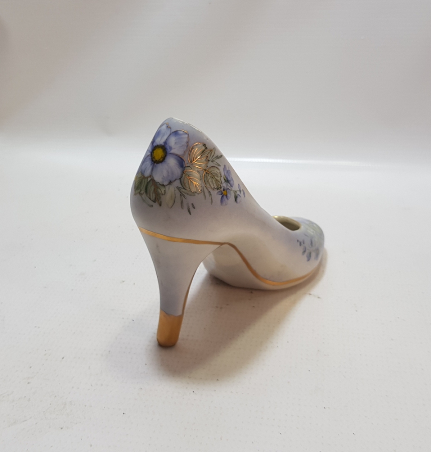 OSMANLI DÖNEMİ NADİR FORMDA EL BOYAMA VAZO