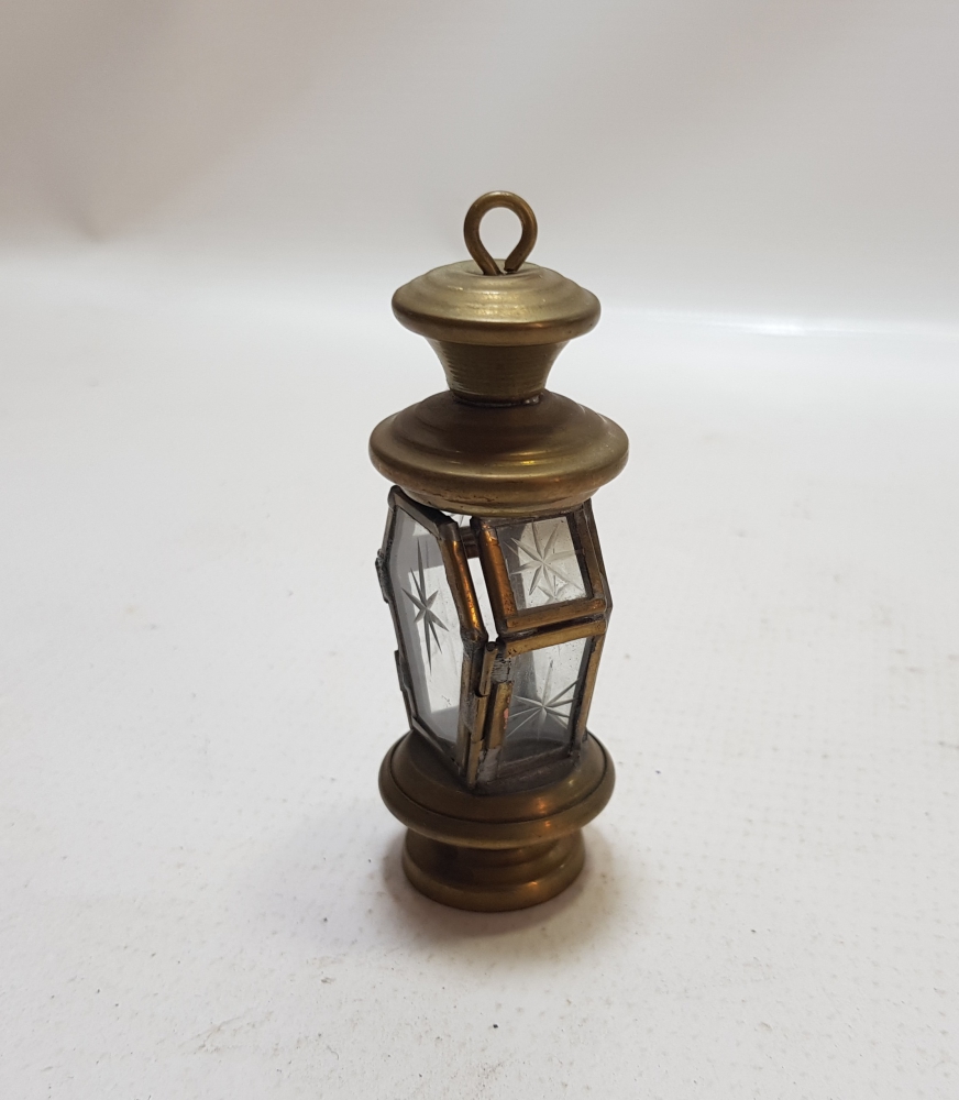 CAMI KRİSTAL KESME İŞÇİLİKLİ ÇOK NADİR ANTİKA HATTAT MUMLUĞU - ŞAMDANI