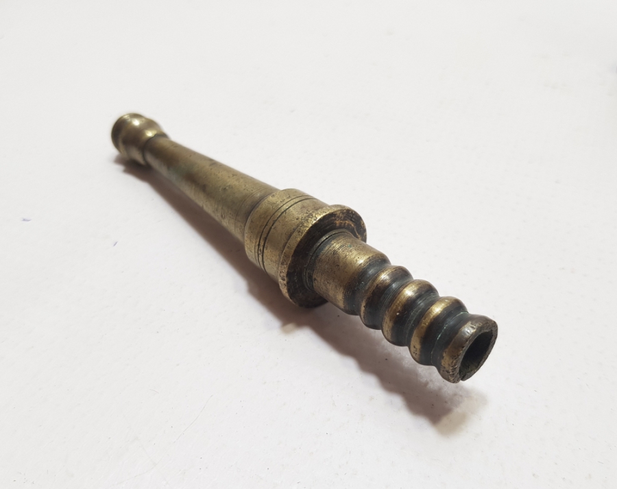 OSMANLI DÖNEMİ SÜLEYMANİYE YAPIMI BRONZ NARGİLE MARPUCU