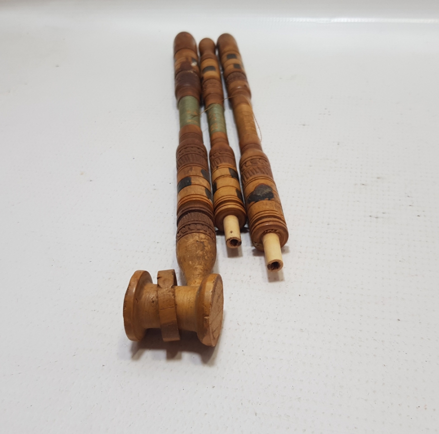 SİVAS CEZAEVİ YAPIMI TAMAMI EL İŞİ BÜYÜK BOY ANTİKA SİGARA LÜLESİ