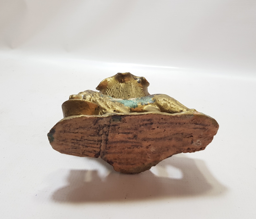 ÜZERİ ALTIN VARAKLI ANADOLU ASLANLI ANTİKA ÇANAKKALE KALEMLİK