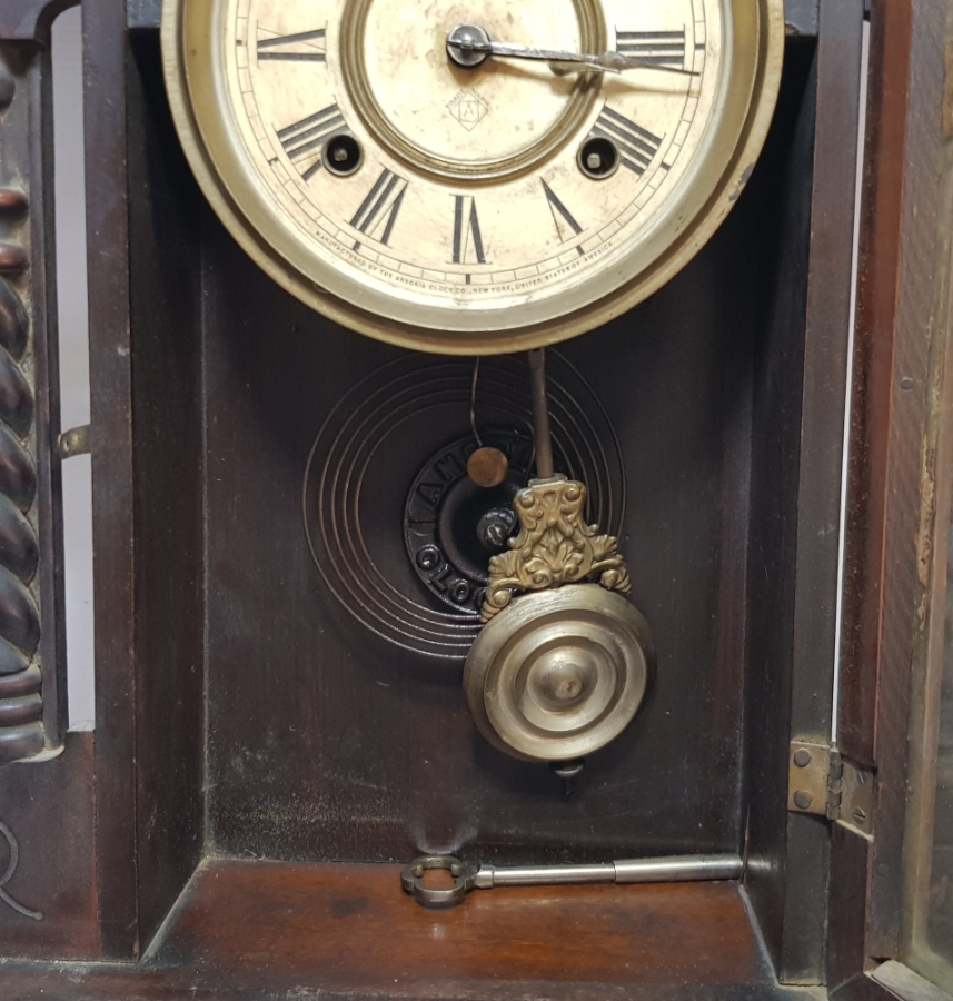 OSMANLI DÖNEMİ NADİR FORMDA BÜYÜK BOY MASA VE DUVAR SAATİ