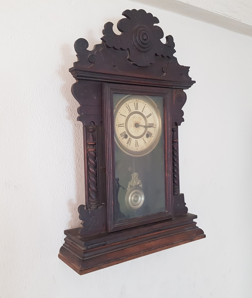 OSMANLI DÖNEMİ NADİR FORMDA BÜYÜK BOY MASA VE DUVAR SAATİ