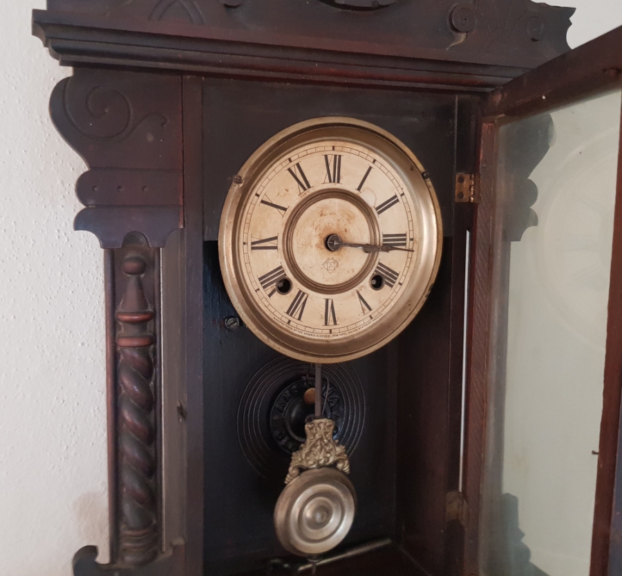 OSMANLI DÖNEMİ NADİR FORMDA BÜYÜK BOY MASA VE DUVAR SAATİ